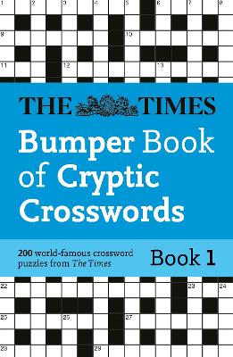 Book cover for The Times Bumper Book of Cryptic Crosswords Book 1