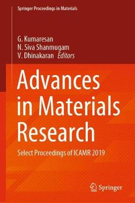 Cover of Advances in Materials Research