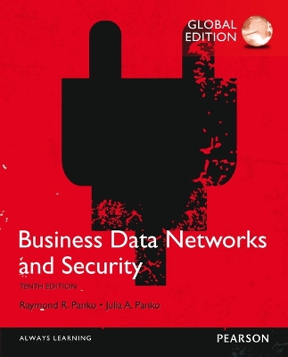 Book cover for Business Data Networks and Security, Global Edition