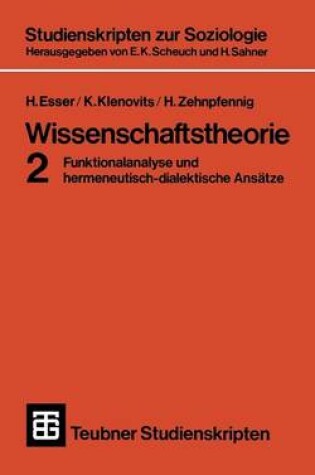 Cover of Wissenschaftstheorie 2