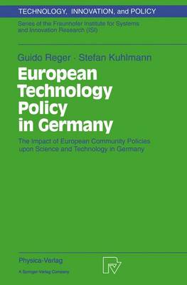 Book cover for European Technology Policy in Germany