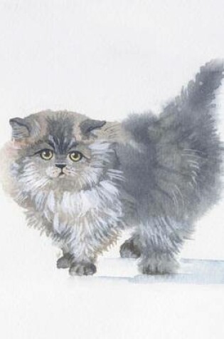 Cover of Watercolor Painting of a Grey Kitten