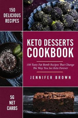 Book cover for Keto Desserts Cookbook