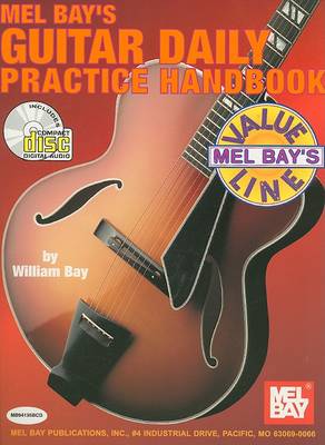 Book cover for Mel Bay's Guitar Daily Practice Handbook