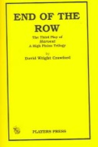 Cover of End of the Row