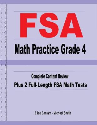 Book cover for FSA Math Practice Grade 4