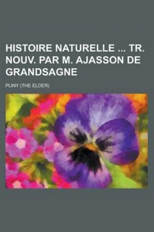 Cover of Histoire Naturelle Tr. Nouv. Par M. Ajasson de Grandsagne