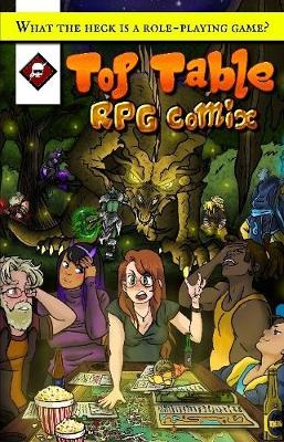Book cover for Top Table RPG Comix - What the heck is a role-playing game?