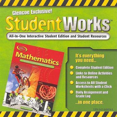 Book cover for Mathematics: Applications and Concepts, Course 1, Studentworks CD-ROM
