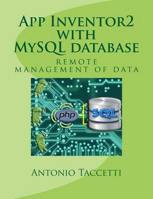 Book cover for App Inventor 2 with MySQL database