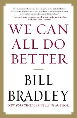 Book cover for We Can All Do Better