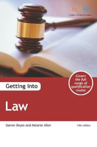Cover of Getting into Law