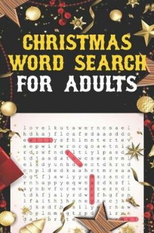 Cover of Christmas Word Search For Adults