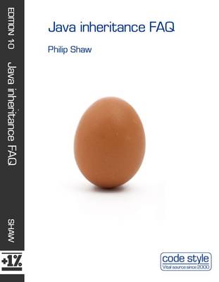 Book cover for Java Inheritance FAQ