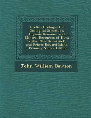 Book cover for Acadian Geology