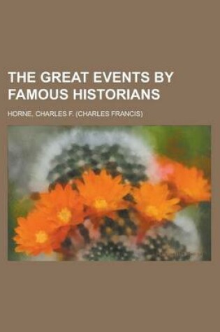 Cover of The Great Events by Famous Historians Volume 17