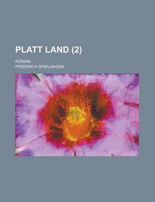 Book cover for Platt Land (2); Roman