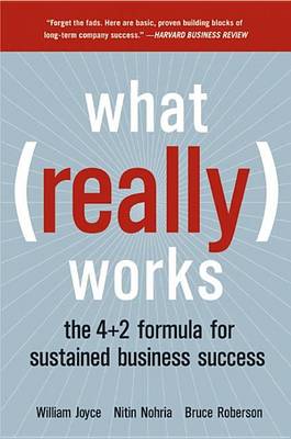 Book cover for What Really Works