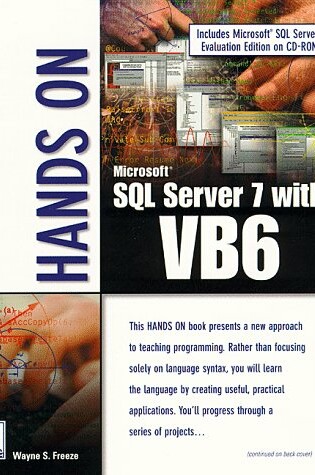 Cover of Hands on SQL Server with Visual Basic 5