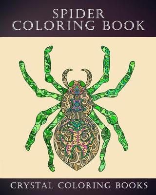 Book cover for Spider Coloring Book