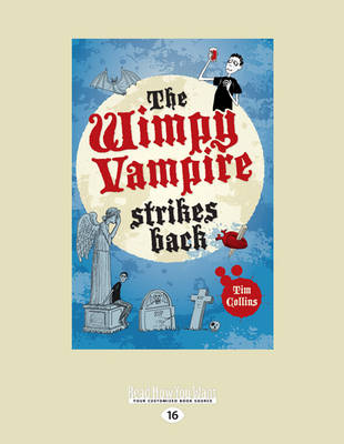 Book cover for The Wimpy Vampire Strikes Back