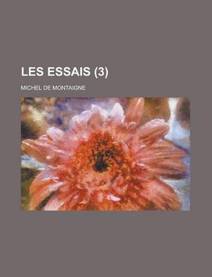 Book cover for Les Essais (3)