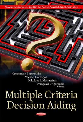 Book cover for Multiple Criteria Decision Aiding