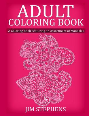 Book cover for Adult Coloring Book