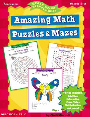 Cover of Amazing Math Puzzles & Mazes (2-3)