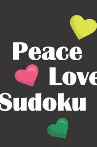 Cover of Peace Love Sudoku