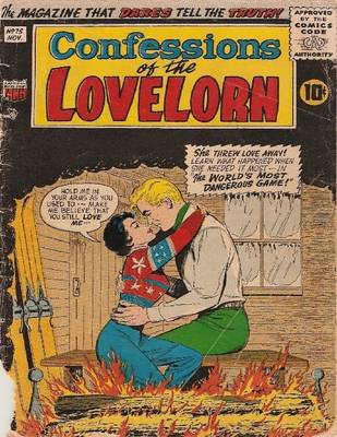 Book cover for Lovelorn Number 75 Romance Comic Book