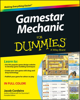 Book cover for Gamestar Mechanic For Dummies