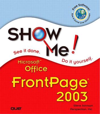 Book cover for Show Me Microsoft Office FrontPage 2003
