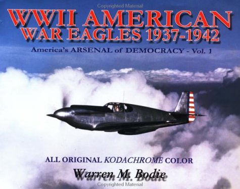 Book cover for American War Eagles 1937-1942