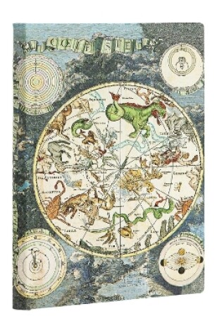 Cover of Celestial Planisphere Mini Lined Softcover Flexi Journal