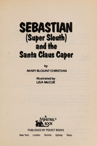 Cover of Sebastian (Super Sleuth) and the Santa Claus Caper