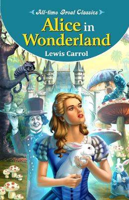 Book cover for Alice in Wonderland