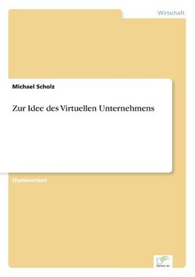 Book cover for Zur Idee des Virtuellen Unternehmens