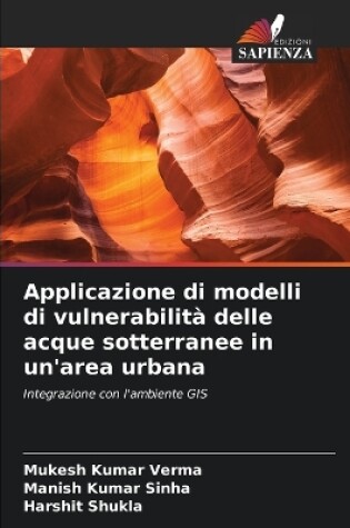 Cover of Applicazione di modelli di vulnerabilit� delle acque sotterranee in un'area urbana