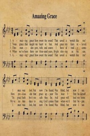 Cover of Amazing Grace Hymn Journal