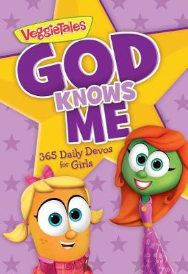 Book cover for God Knows Me: 365 Daily Devos for Girls