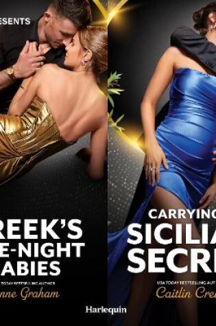 Cover of Greek'S One-Night Babies & Carrying a Sicilian Secret