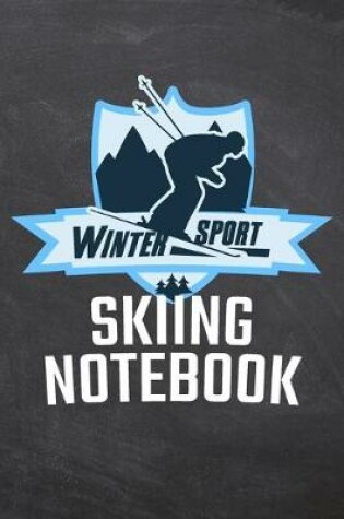 Cover of Winter Sport Skiing Notebook