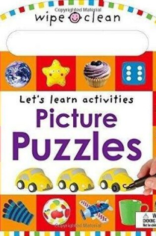 Cover of Wipe-Clean Picture Puzzles