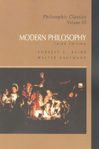 Cover of Philosophic Classics, Volume III