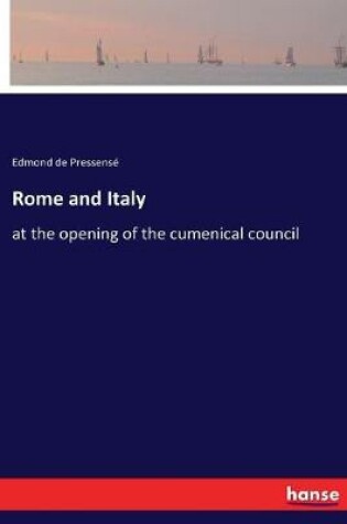 Cover of Rome and Italy