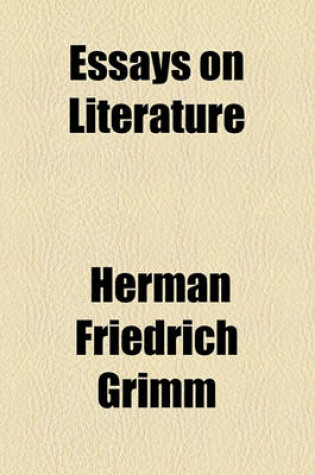 Cover of Essays on Literature