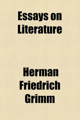 Book cover for Essays on Literature