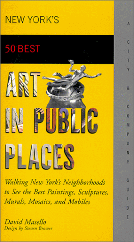 Book cover for New York's 50 Best Art in Public Places