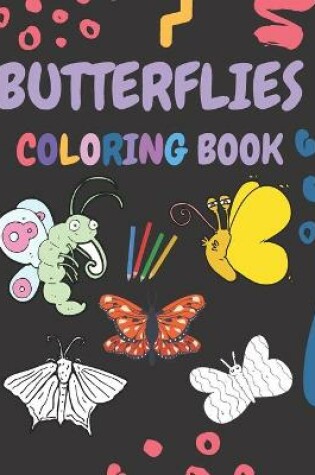 Cover of Butterflies Coloring Book